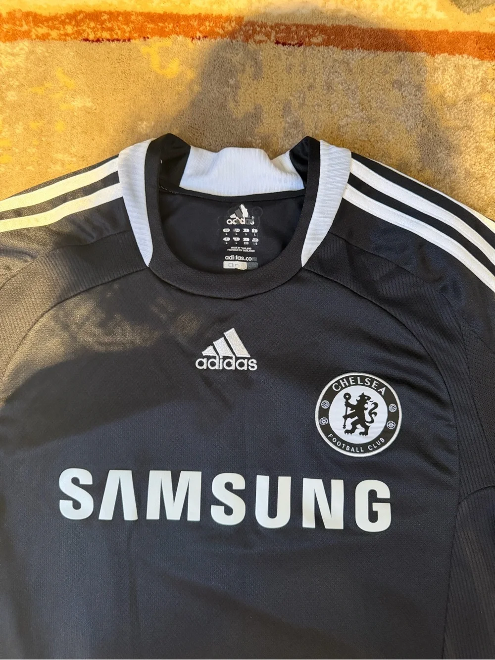adidas Black Chelsea FC Away Shirt from the 2008–09 season